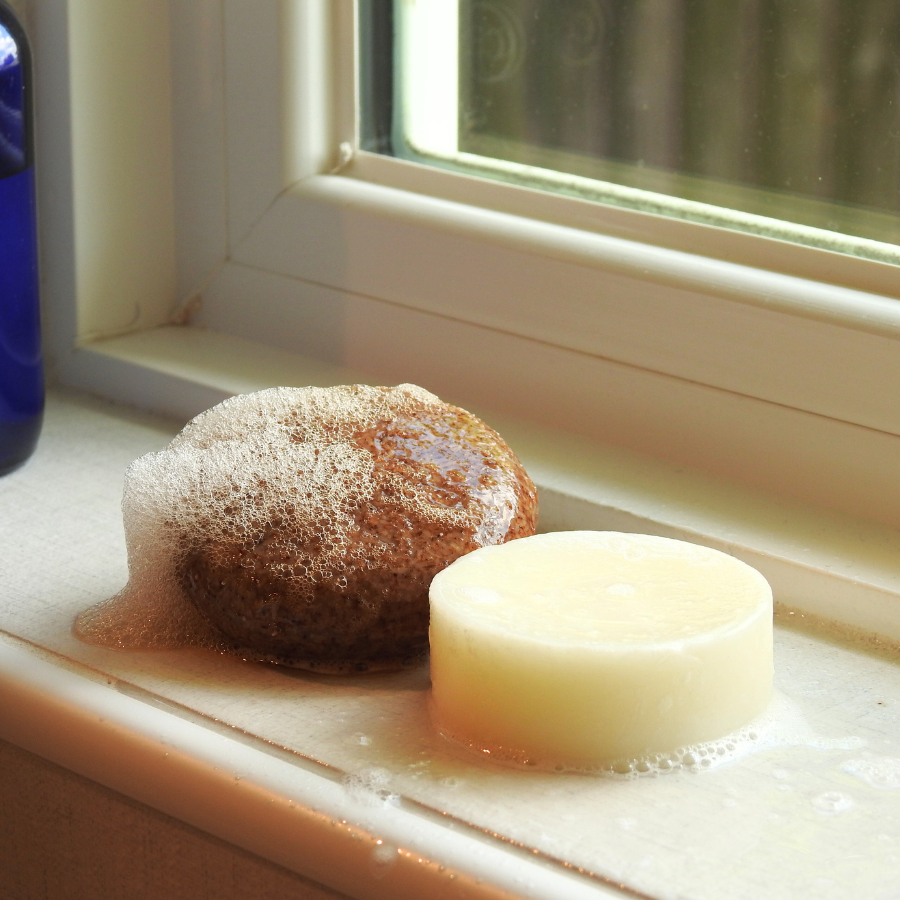 Protecting & Regenerating Shampoo Bar by Tangie. zero waste. USA