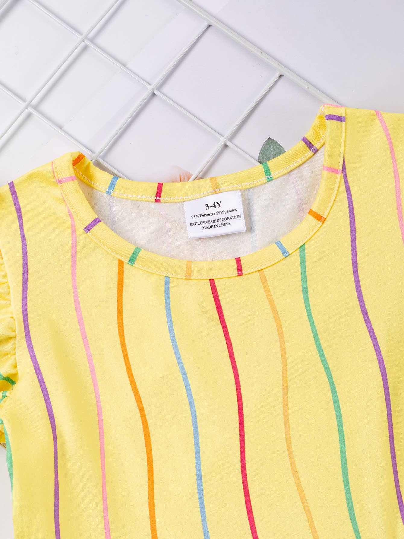 Colorful Crayon Twirl Dress