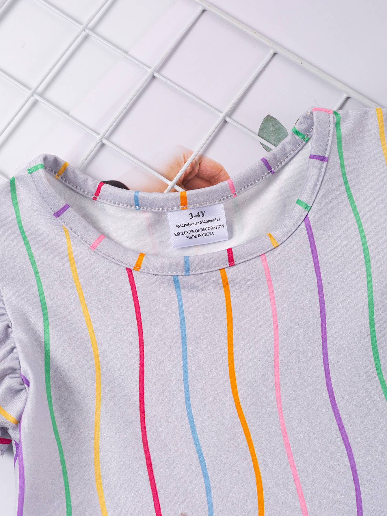 Colorful Crayon Twirl Dress