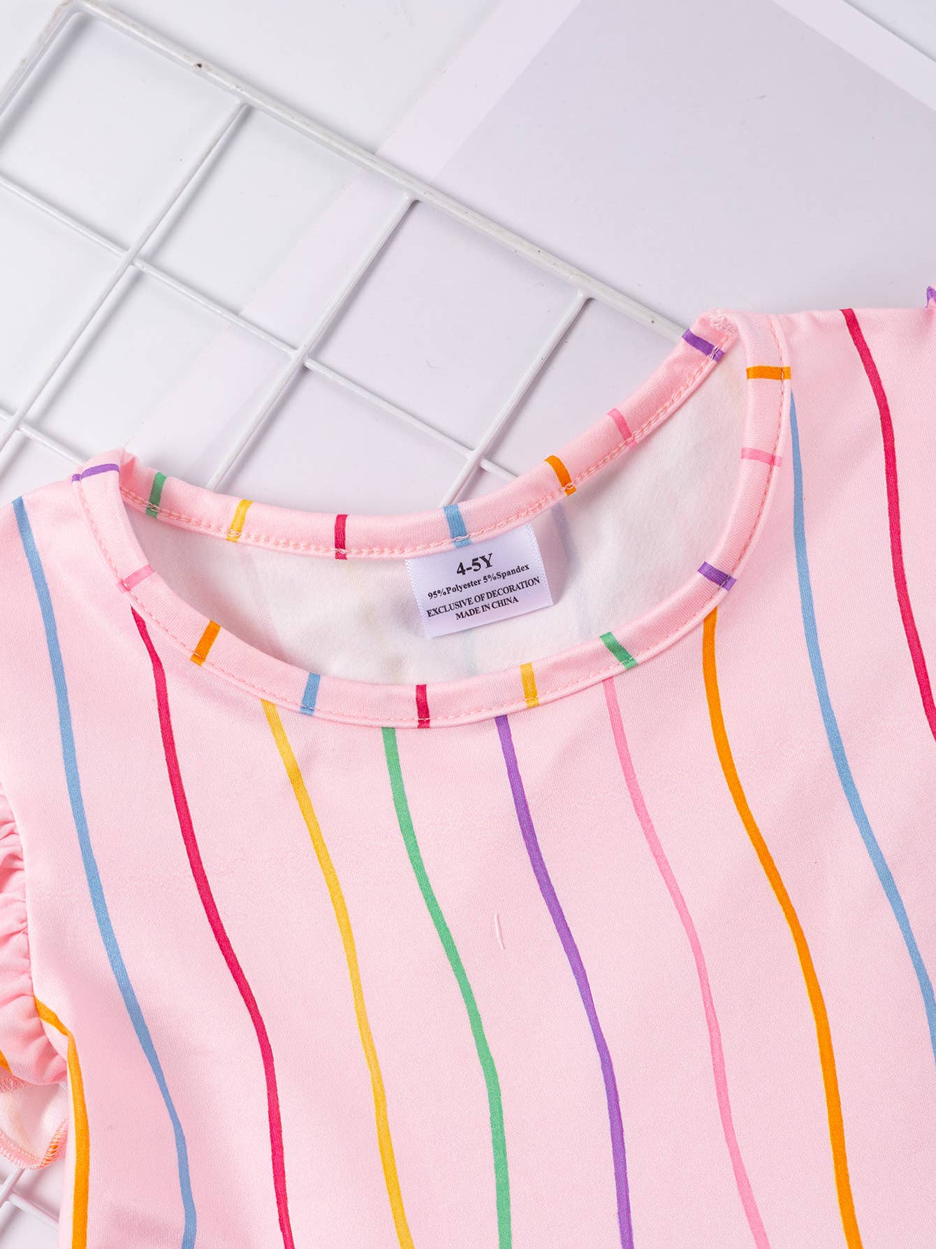 Colorful Crayon Twirl Dress