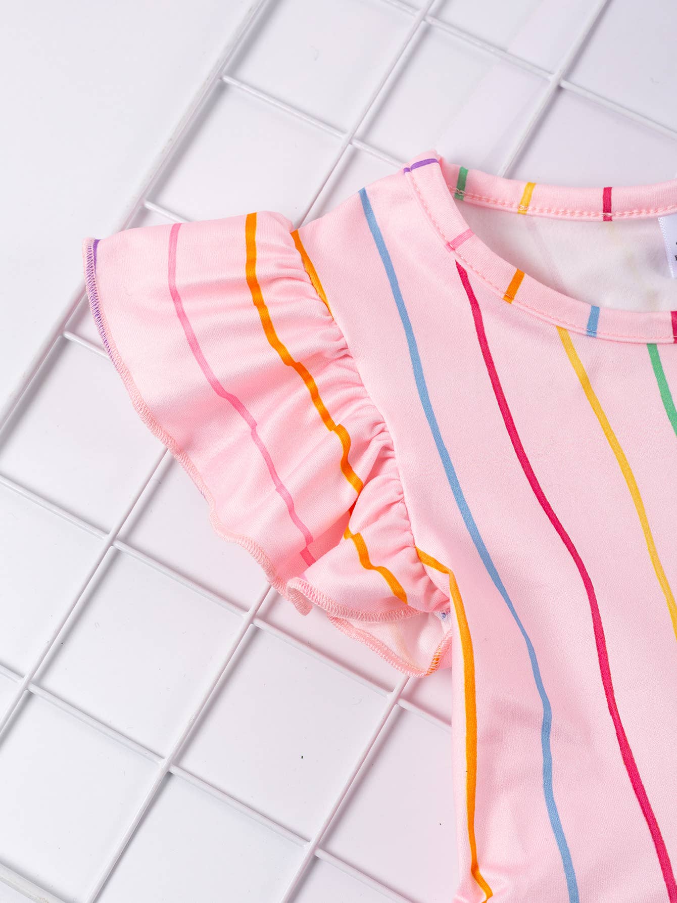 Colorful Crayon Twirl Dress