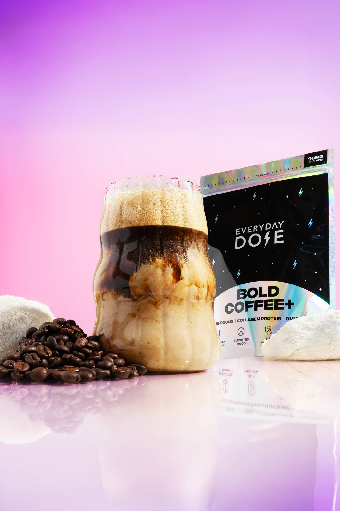 The Everyday Dose Mushroom Bold Coffee+: Focus & Energy