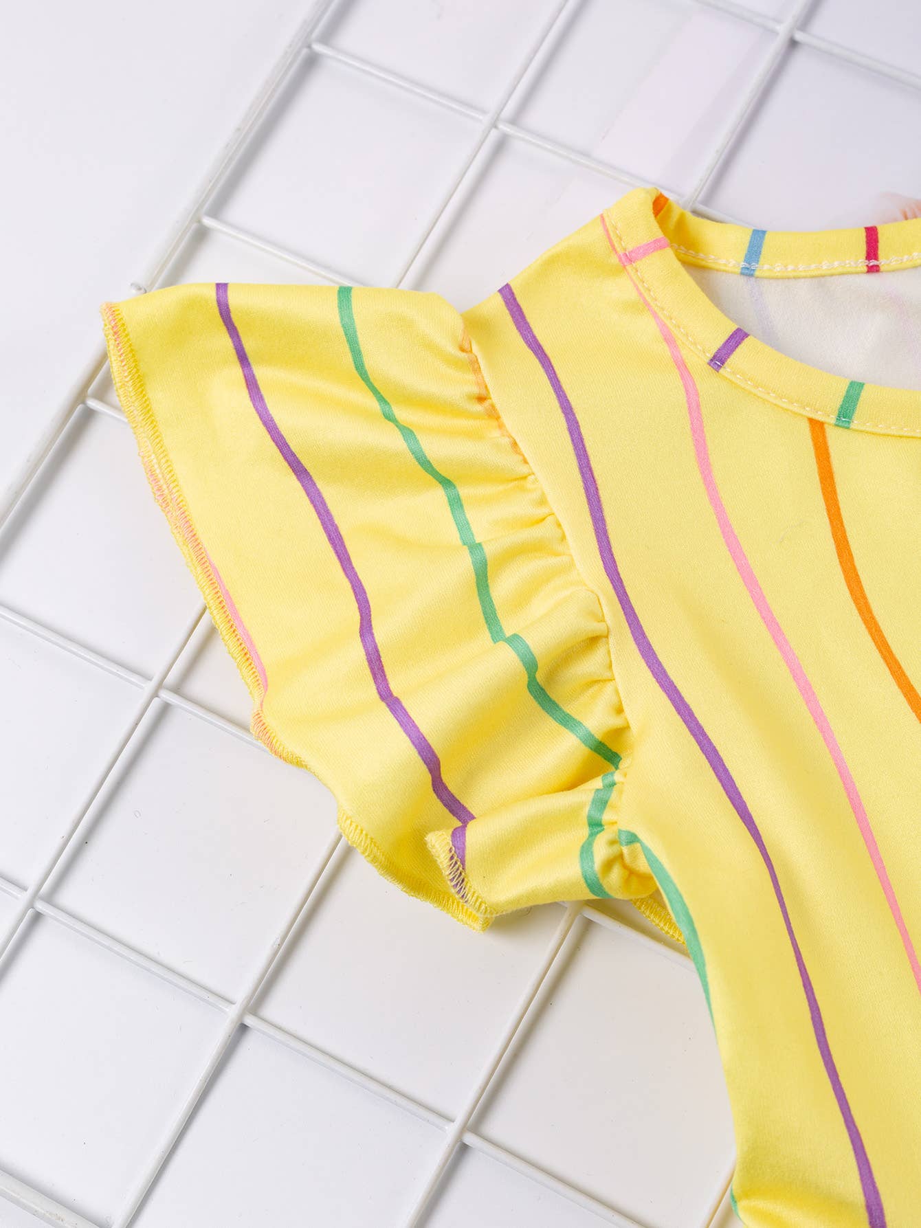 Colorful Crayon Twirl Dress