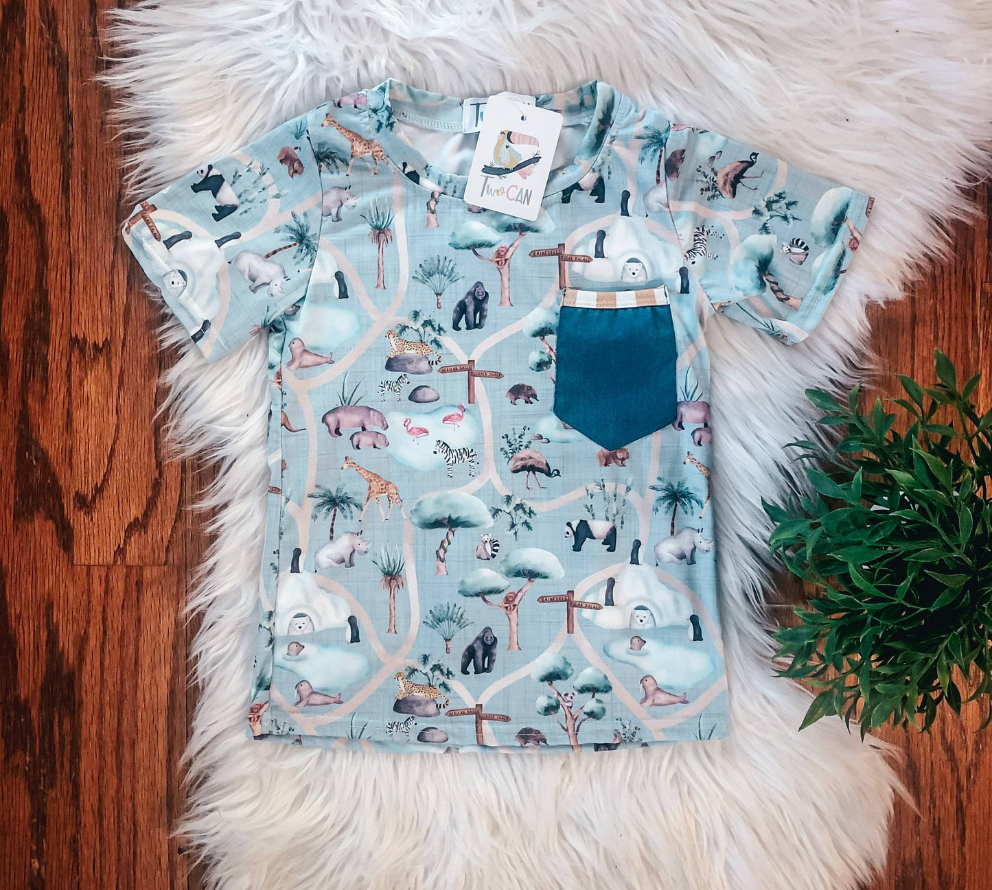 Zooin' It Pocket Tee