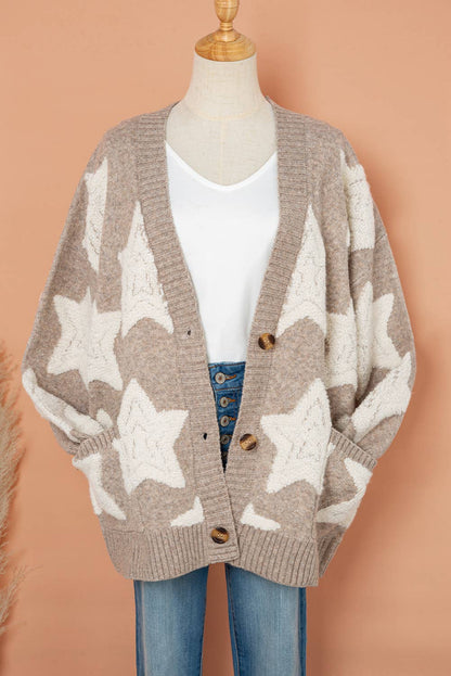Star Knit Cardigan