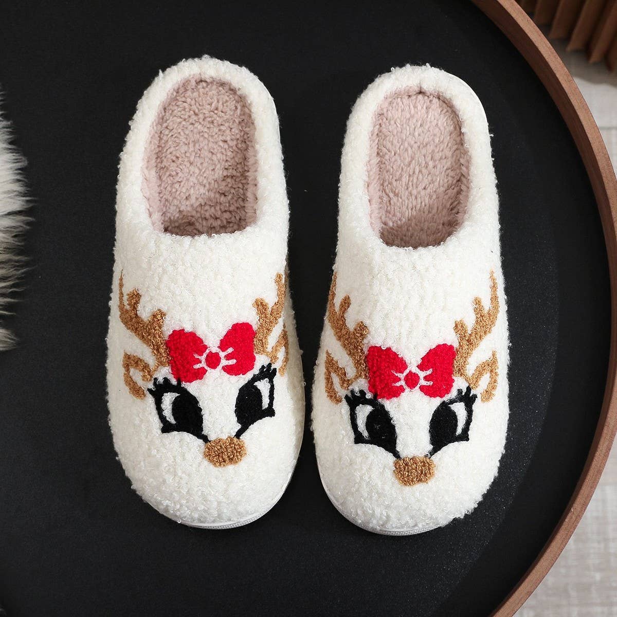 Reindeer CHRISTMAS SLIPPERS