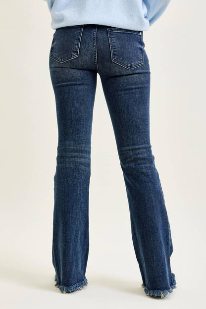 JB Flare Frayed Hem