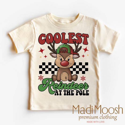 Coolest Reindeer At The Pole Tee