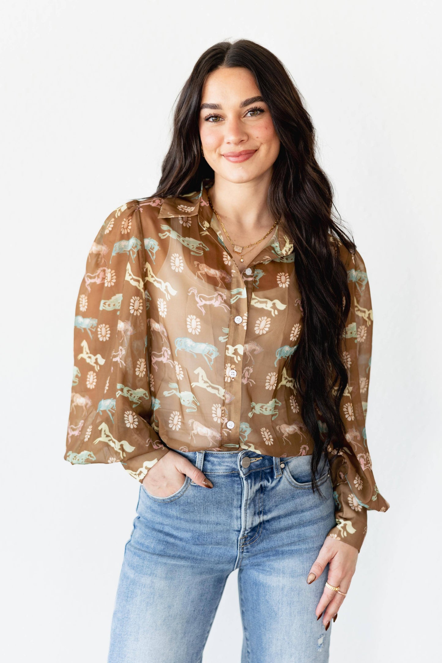 Saddle Up Blouse