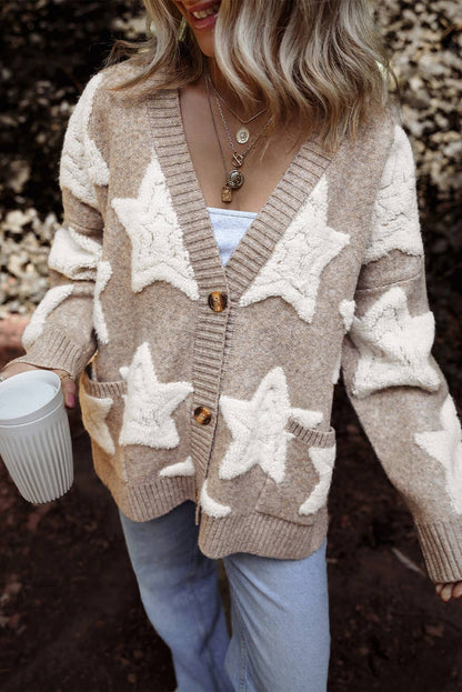 Star Knit Cardigan