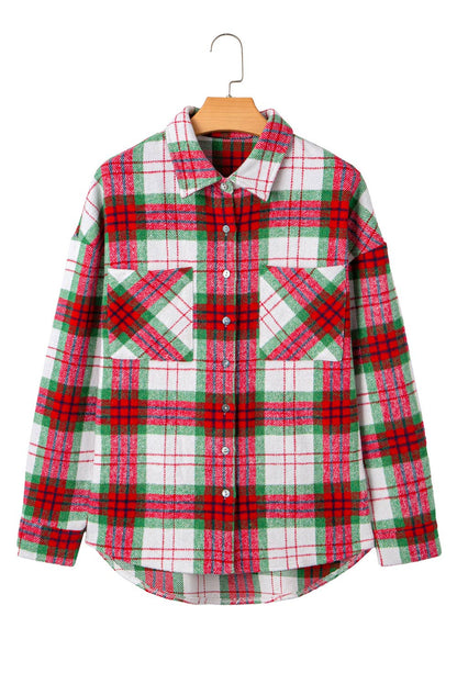 Christmas Plaid Shacket