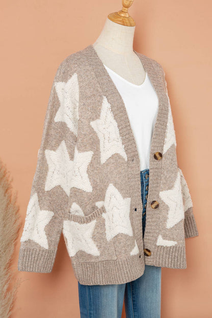 Star Knit Cardigan