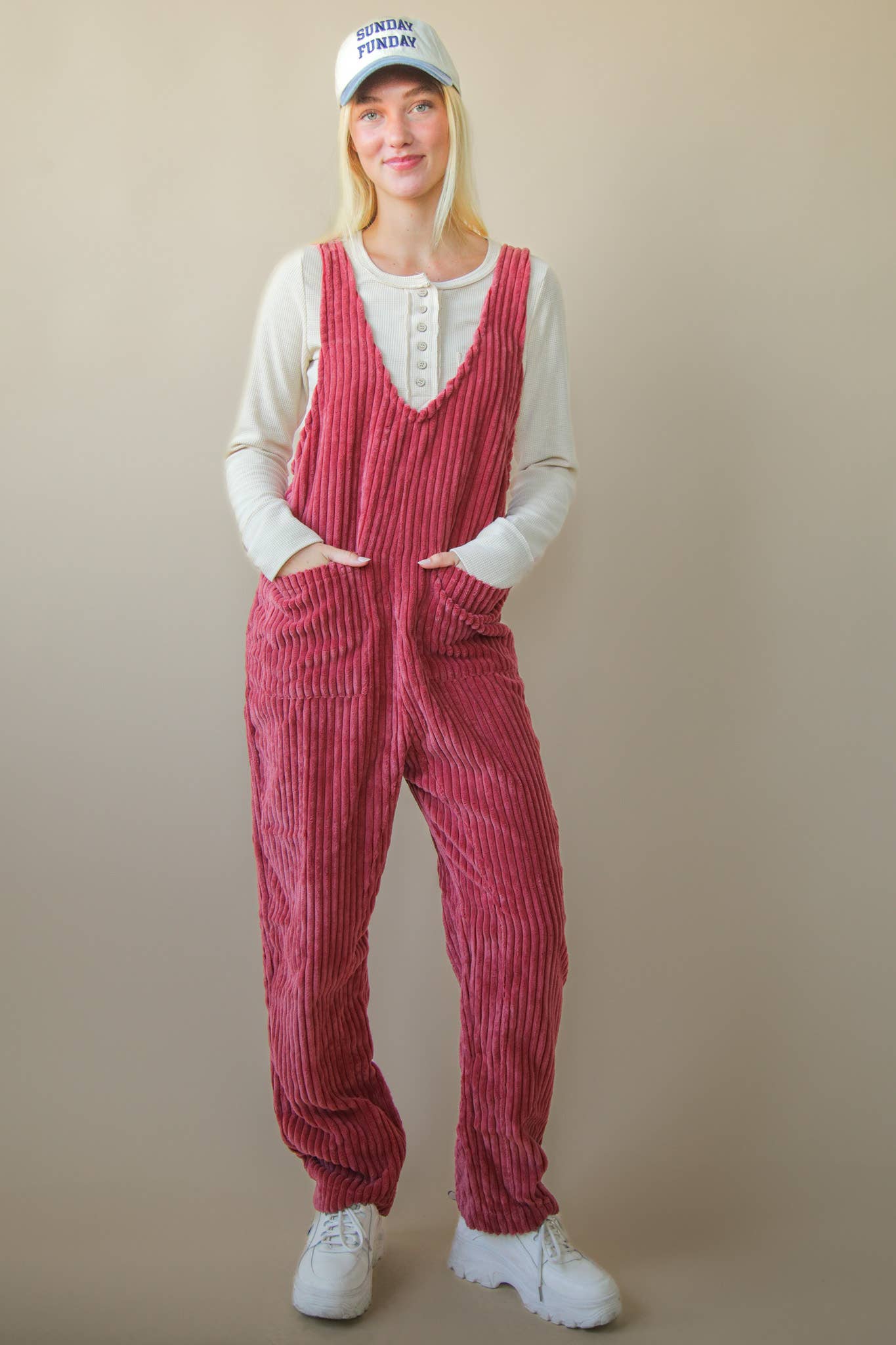 Cozy Corduroy Jumpsuit