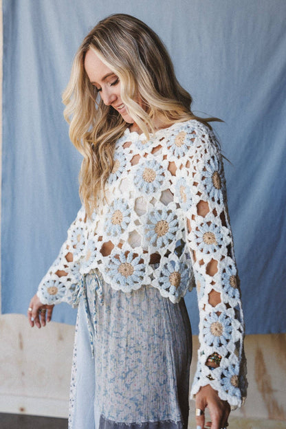 Sky Dreams Crochet Top