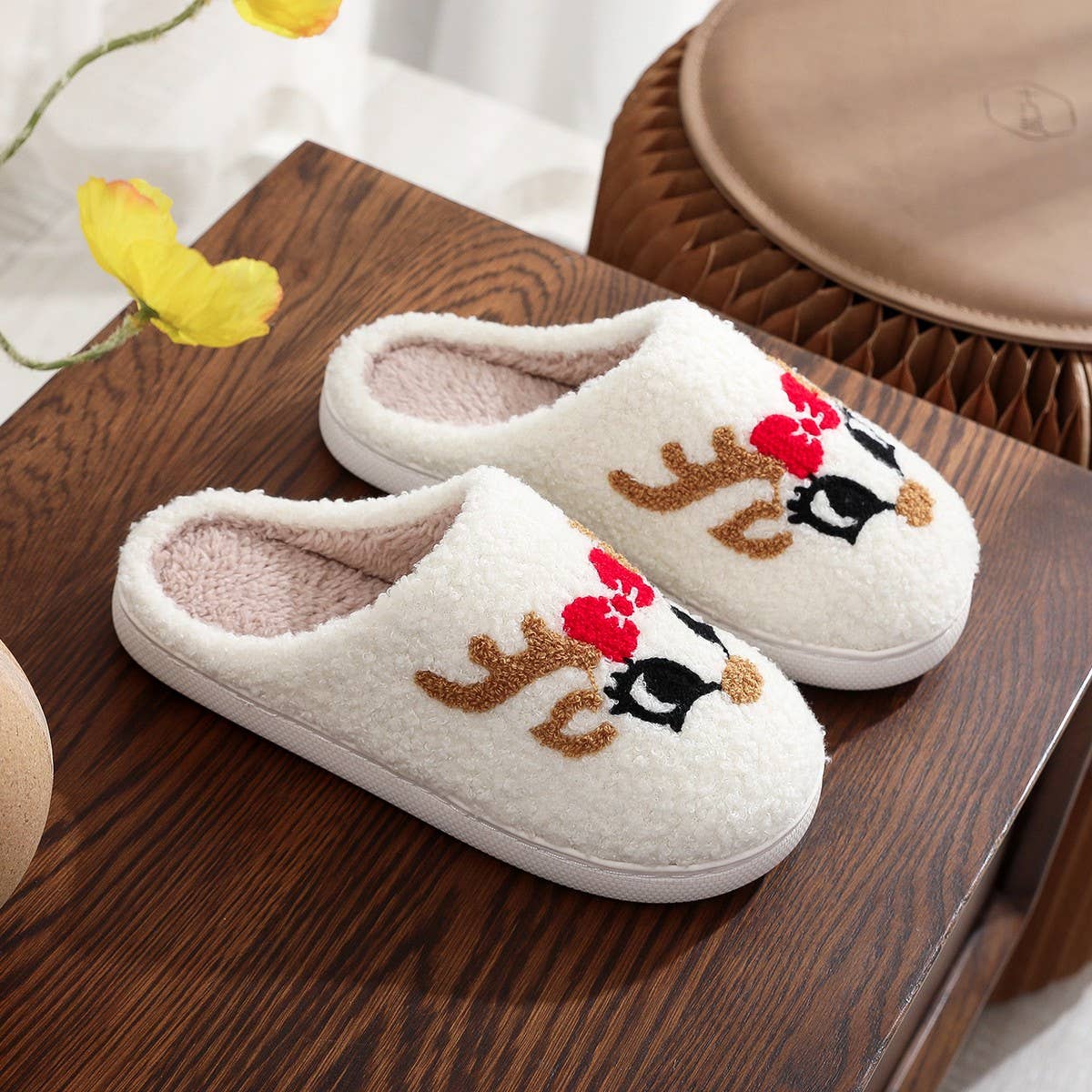 Reindeer CHRISTMAS SLIPPERS