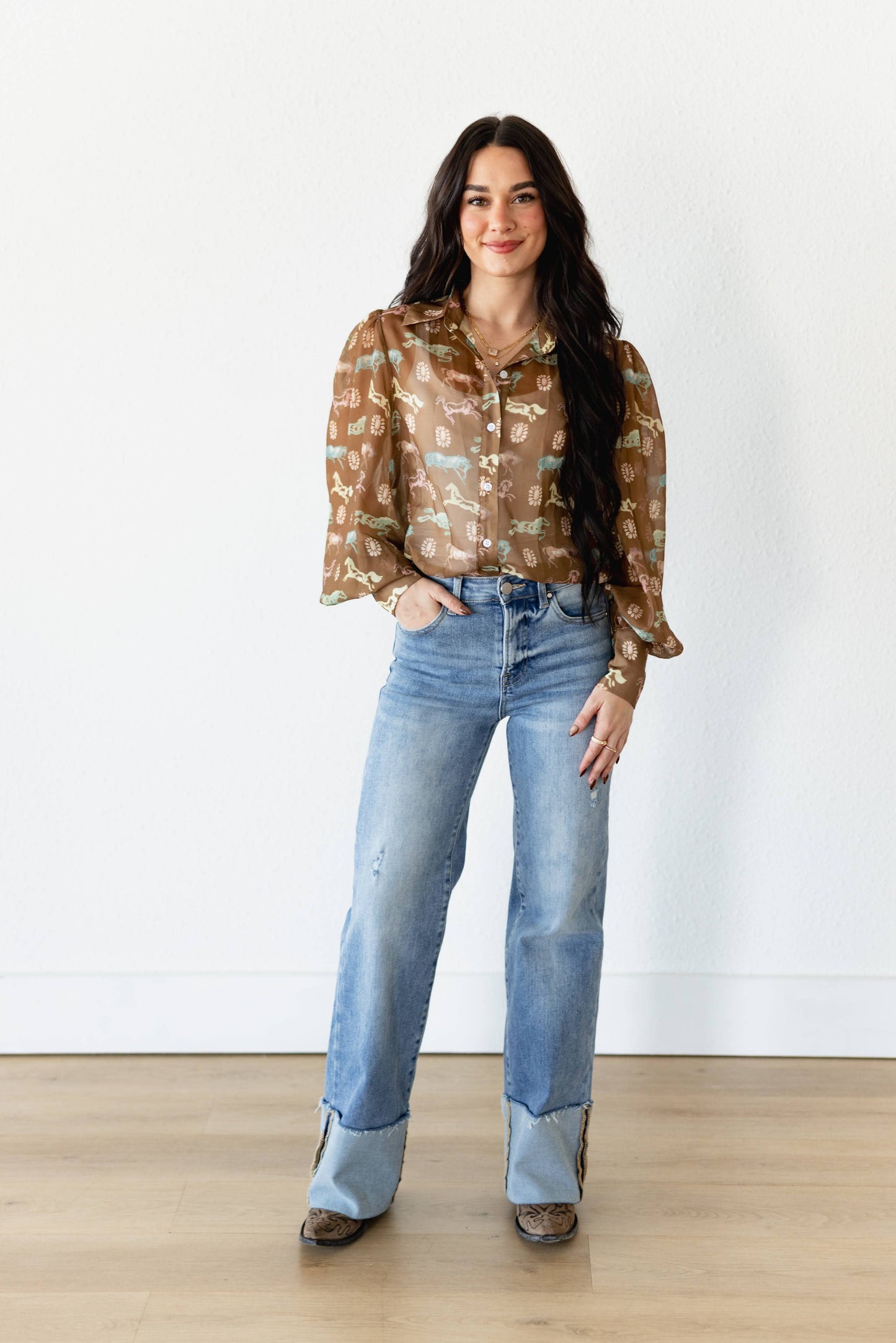Saddle Up Blouse