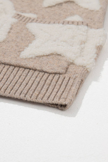 Star Knit Cardigan