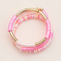Colorful Heishi Bead Stretch Bracelets