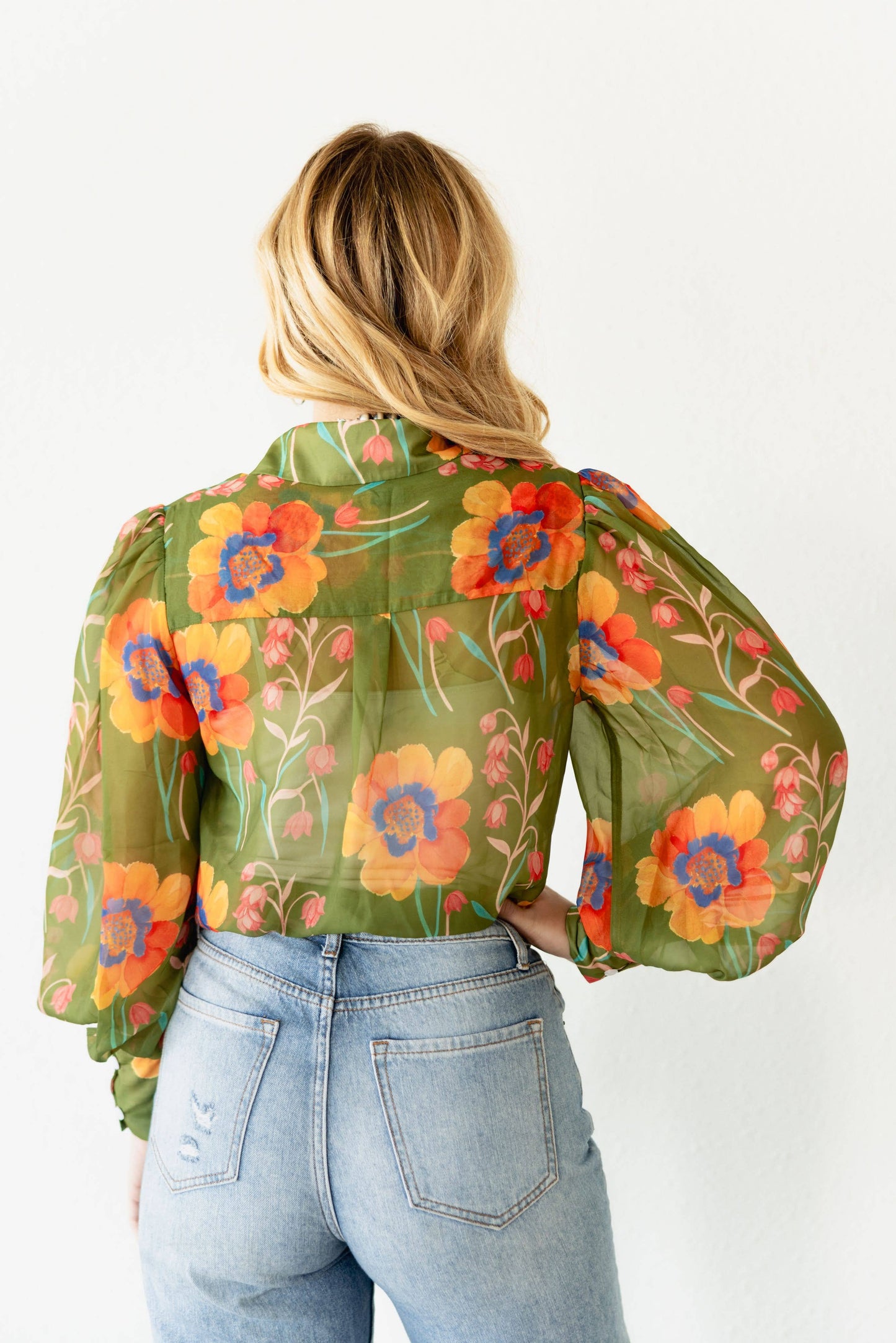 Wild Poppy Blouse