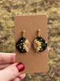 Black Sunflower Dangle
