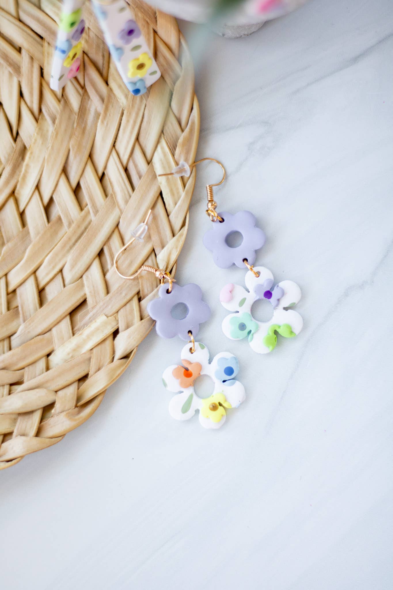 Spring Floral Slab Collection: Flower Dangles
