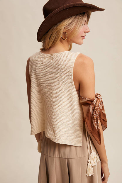 Crochet Granny Square Vest