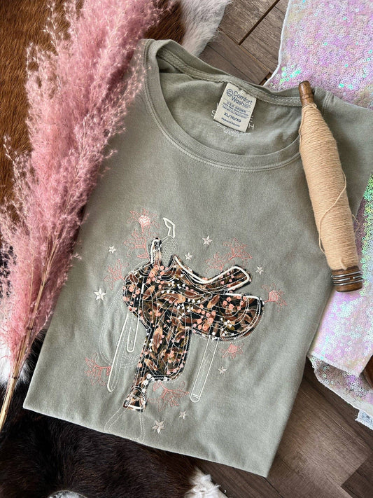 Saddle up Handmade Tee