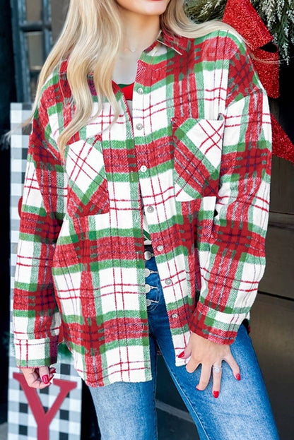 Christmas Plaid Shacket