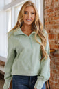 Ribbed Thumbhole Sweatshirt
