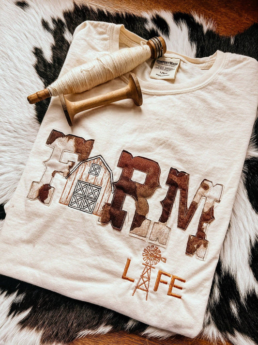 Farm Life Barn Tee