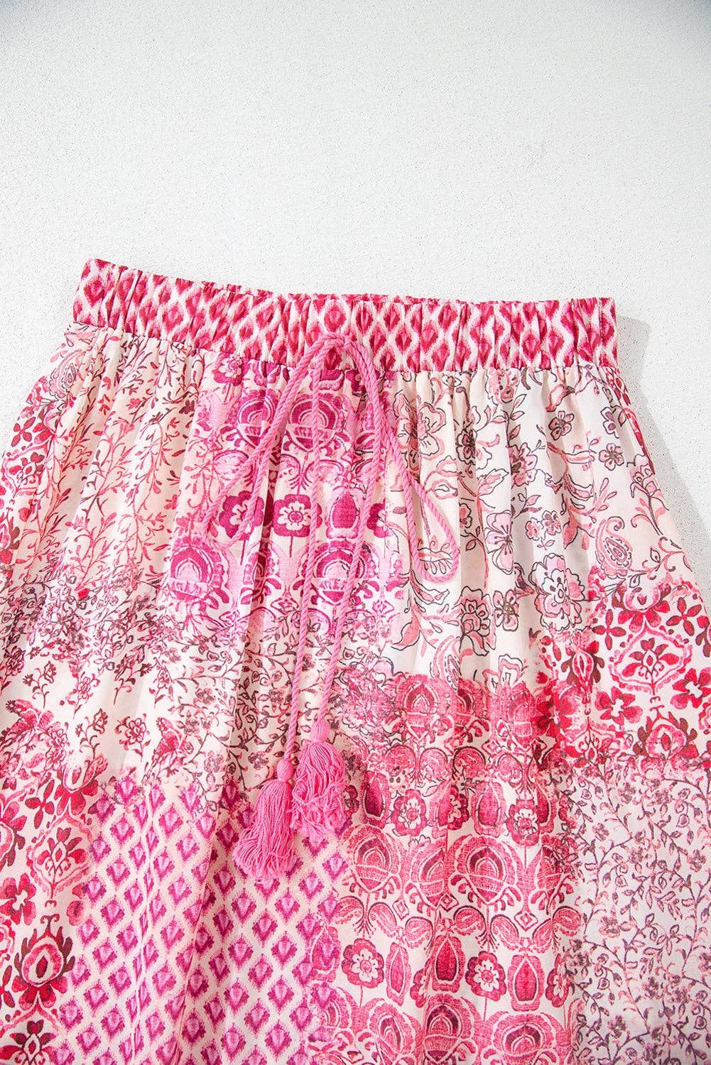 Boho Pattern Maxi Skirt