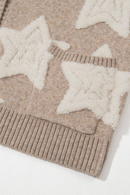 Star Knit Cardigan