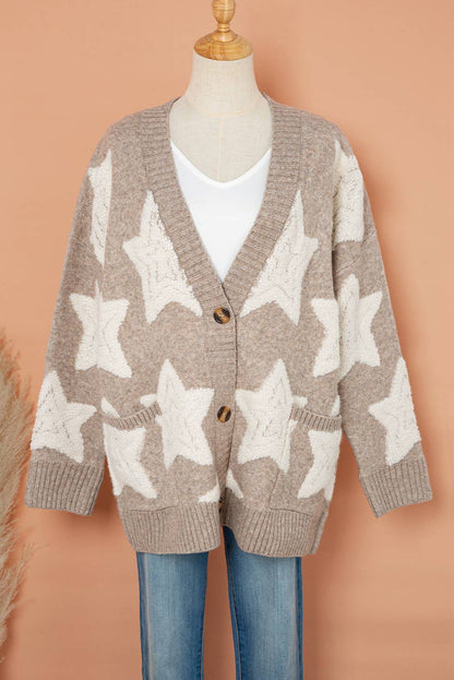 Star Knit Cardigan