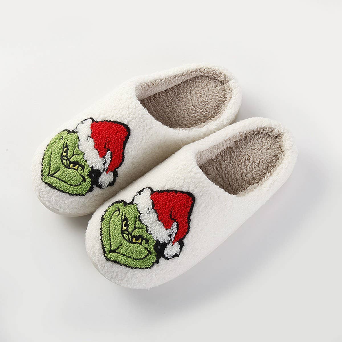 CHRISTMAS GRINCH SLIPPERS