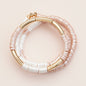 Colorful Heishi Bead Stretch Bracelets