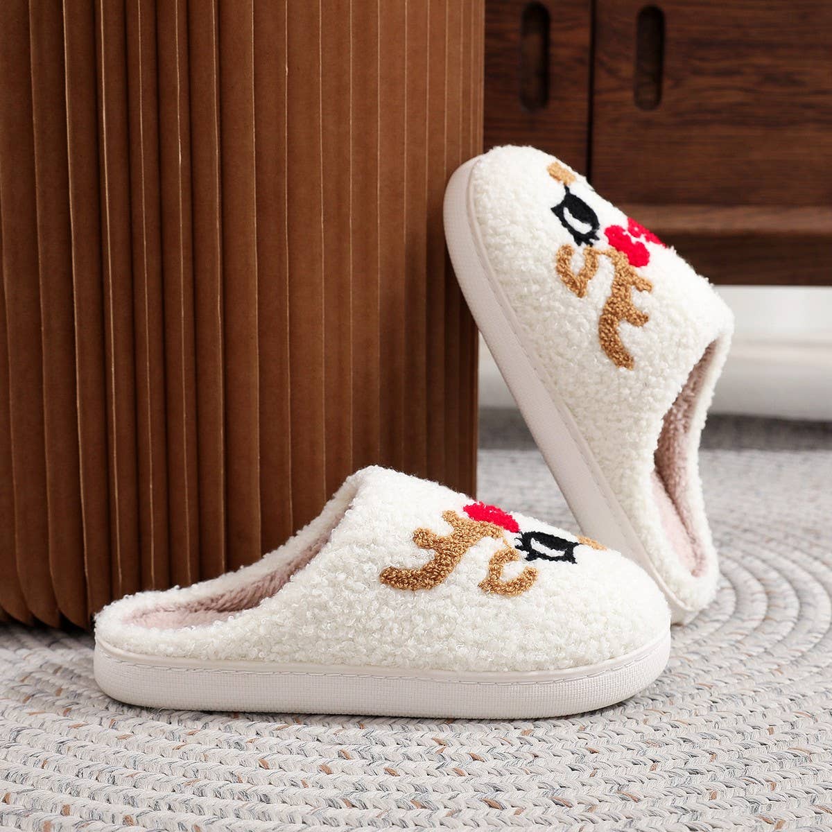 Reindeer CHRISTMAS SLIPPERS