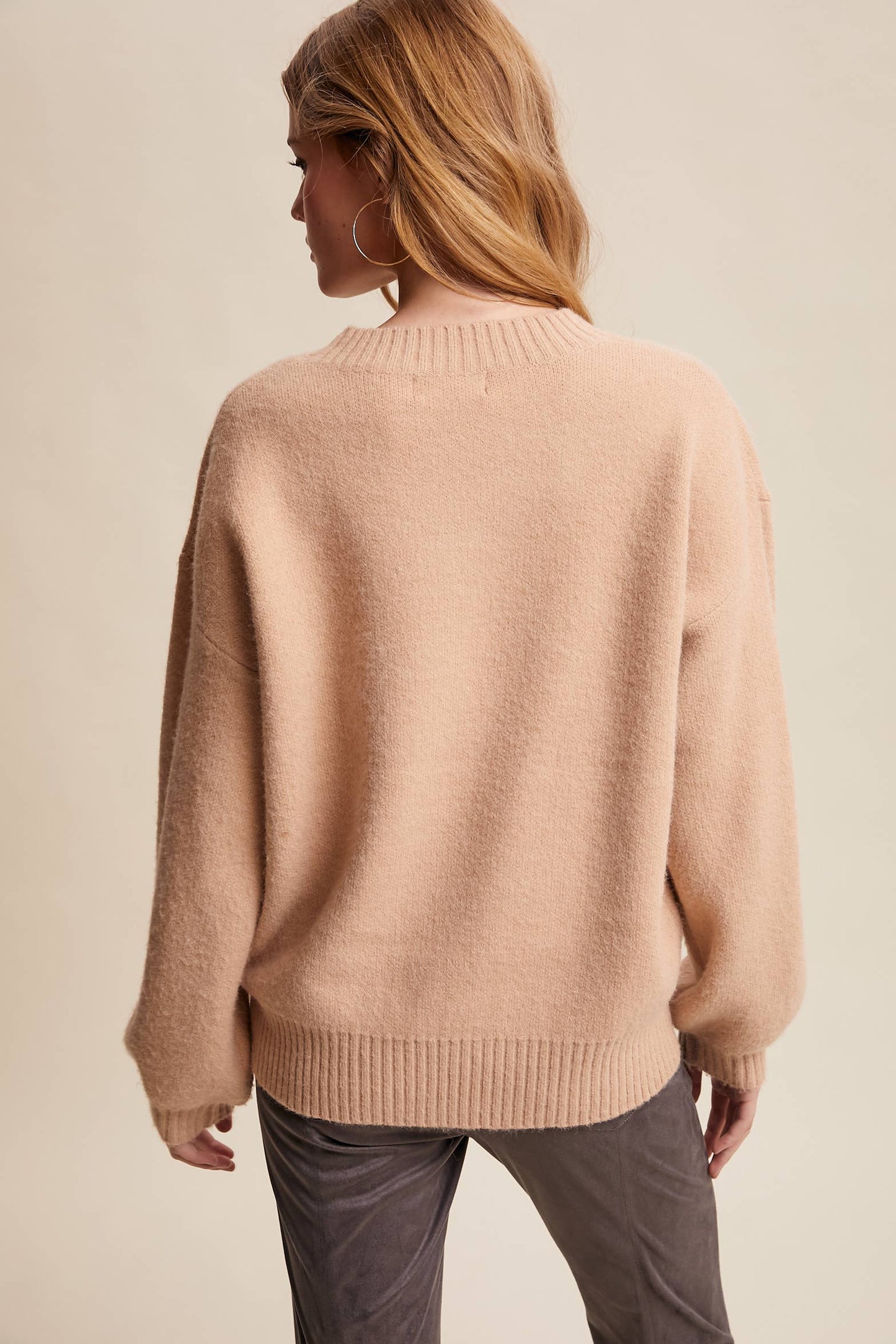 Sequin Cowboy Boot Sweater