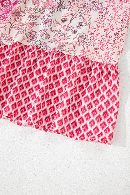 Boho Pattern Maxi Skirt