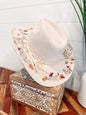 Floral Print Hat