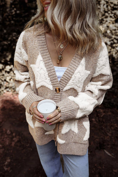 Star Knit Cardigan