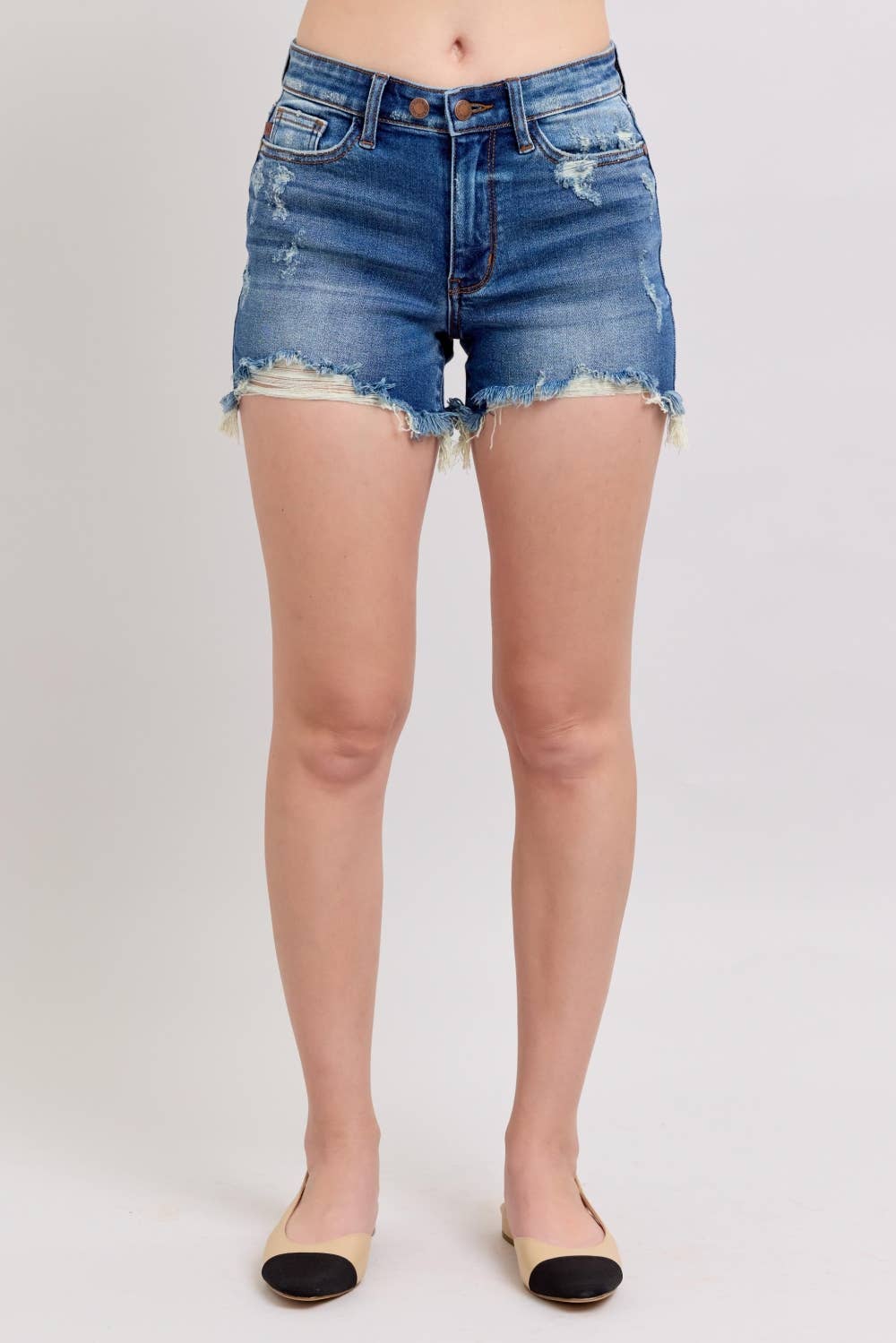 JB 2 Button Dad Shorts