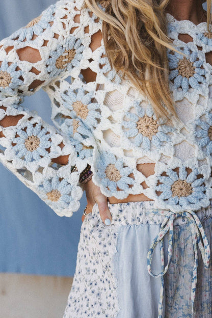 Sky Dreams Crochet Top