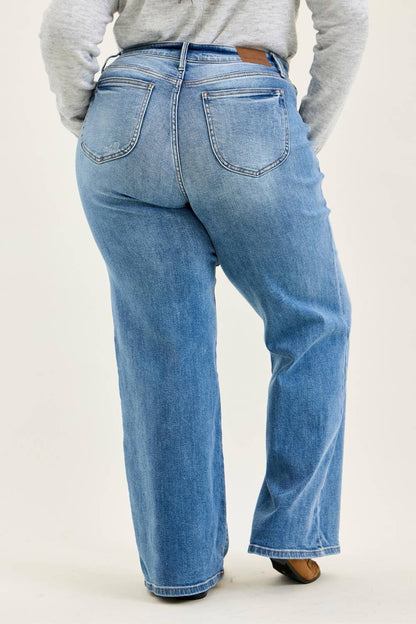 HW Vintage Wash Retro Wide Leg - PLUS: MD / 16W