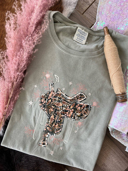 Saddle up Handmade Tee