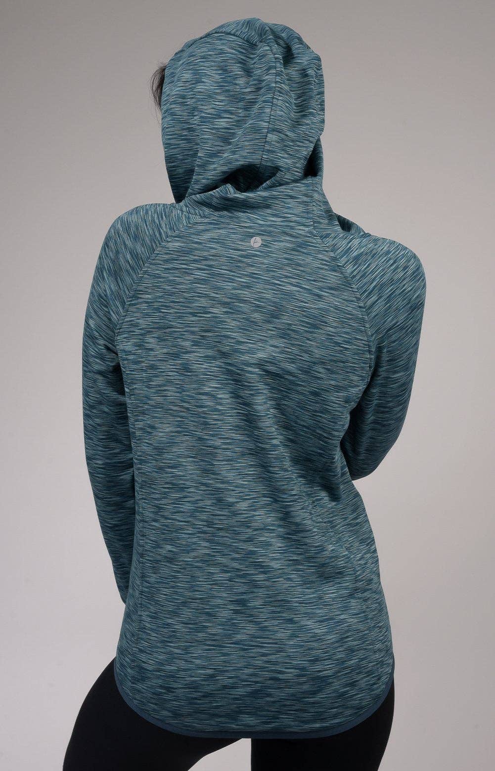 Teal Space Workout Pullover
