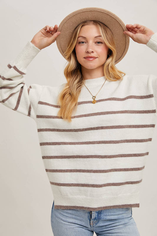 Coco Striped Knit Sweater