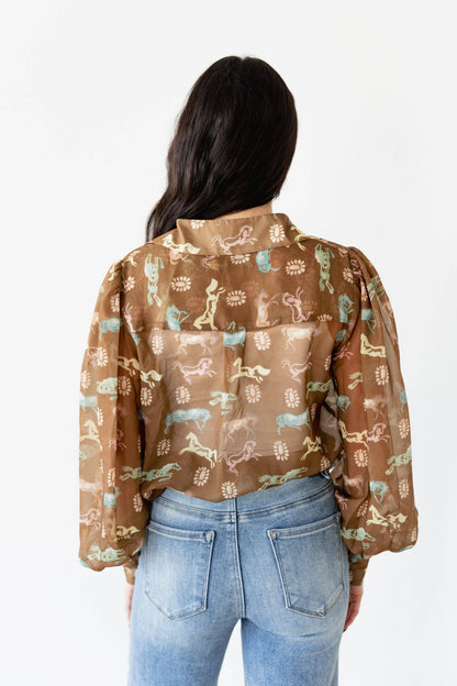 Saddle Up Blouse