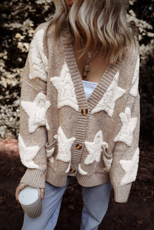 Star Knit Cardigan