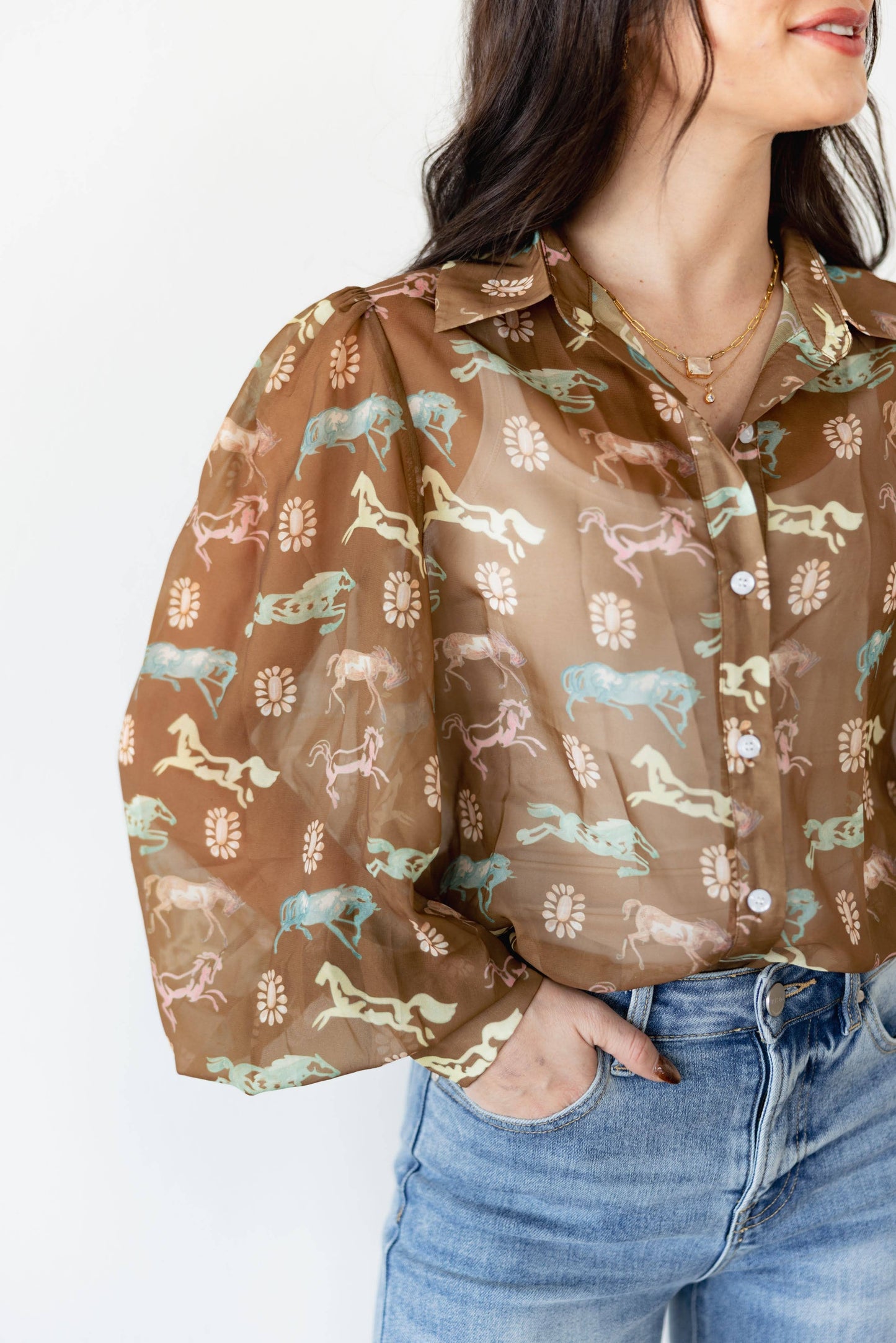 Saddle Up Blouse