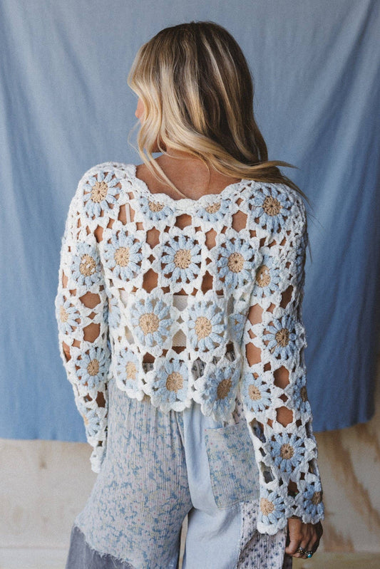 Sky Dreams Crochet Top